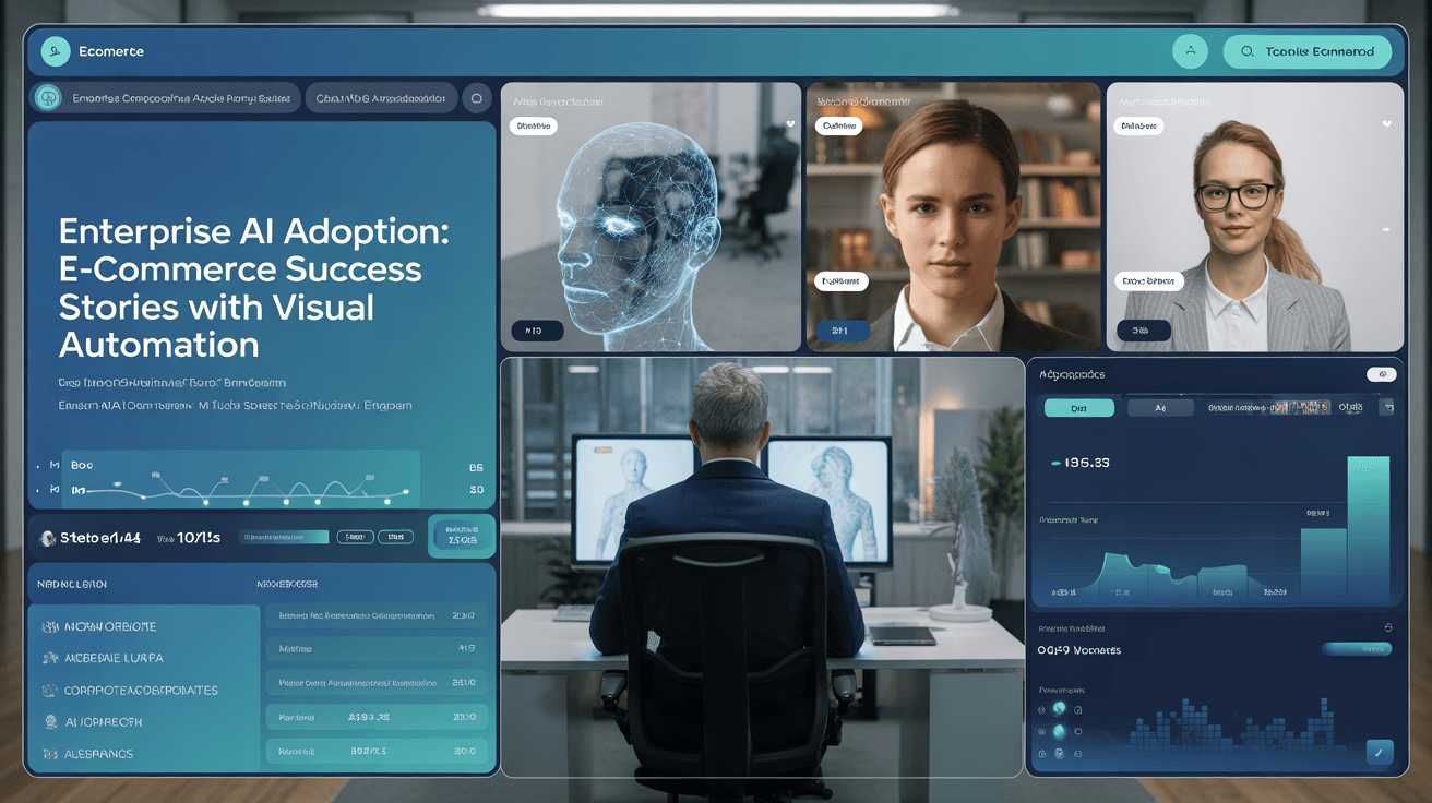 Enterprise AI Adoption: E-commerce Success Stories with Visual Automation